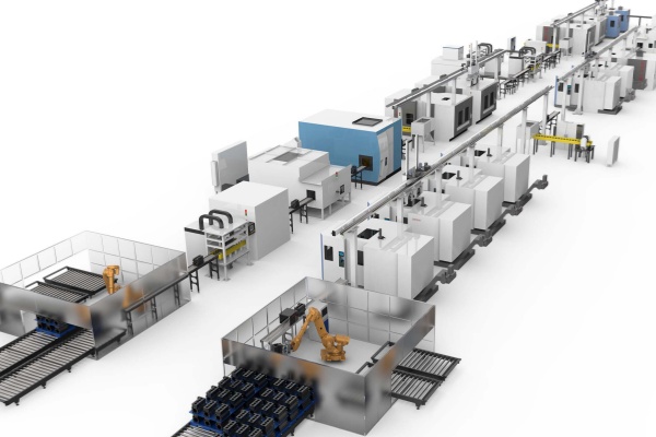 The Unmanned Automatic Processing Line For All Specifications Of Cylinder Bodies Was Put Into Production, Improving Production Quality And Reducing Processing Costs